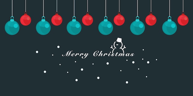 un cartel para Navidad