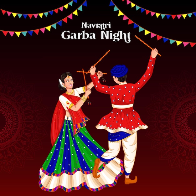 El cartel de Navratri