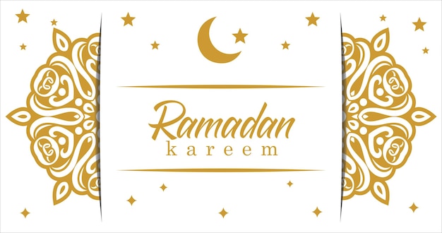 Un cartel con las palabras ramadan kareem