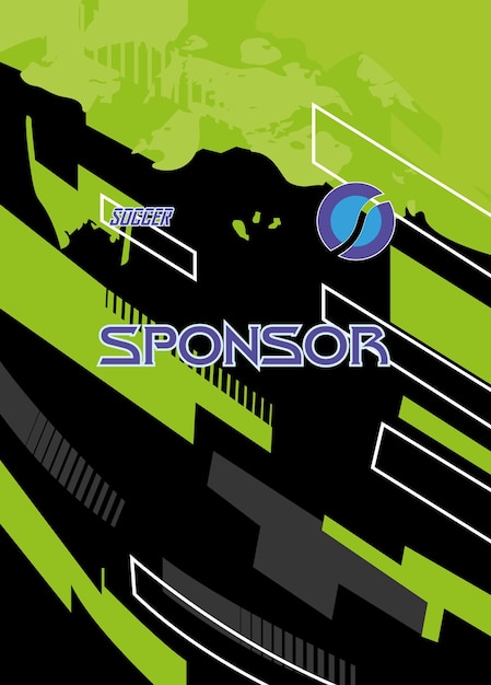 un cartel para los patrocinadores de la empresa para el evento