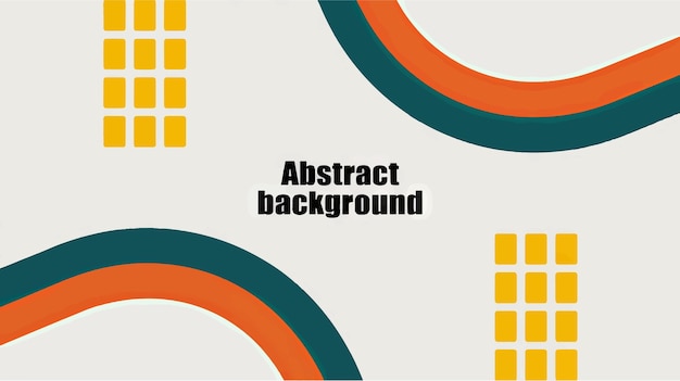 un cartel que dice arte abstracto en él