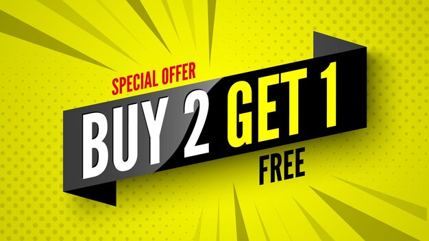 un cartel que dice comprar y obtener gratis