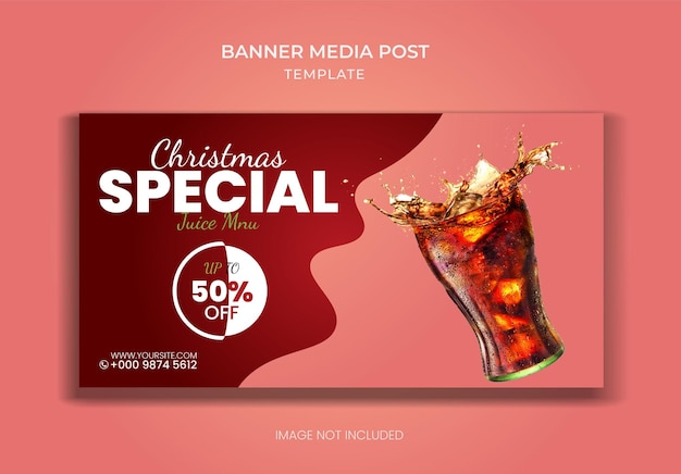 un cartel que dice especial de Navidad especial oferta especial de navidad