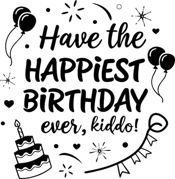 un cartel que dice feliz cumpleaños para siempre