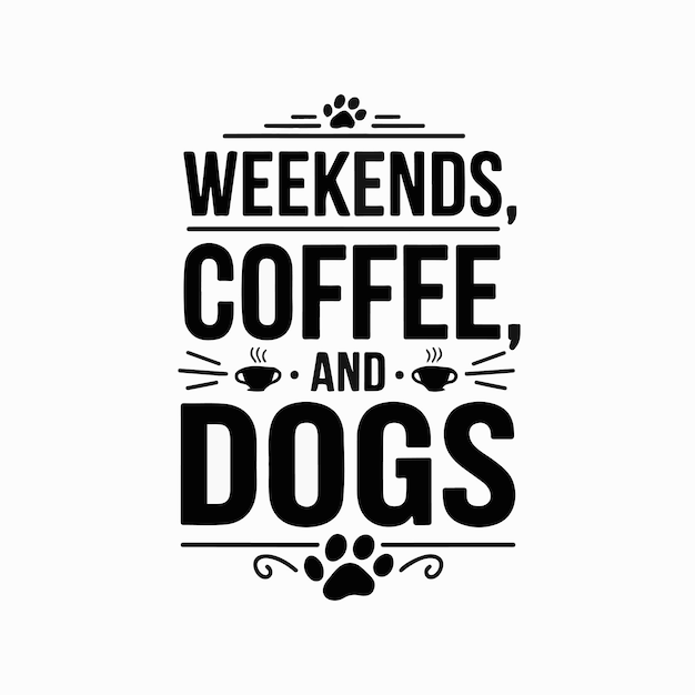 un cartel que dice fin de semana y café