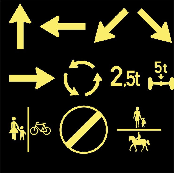 Vector un cartel que dice el límite de velocidad