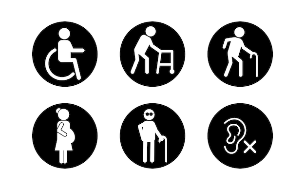 un cartel que dice que no hay gente y la imagen es en blanco y negro