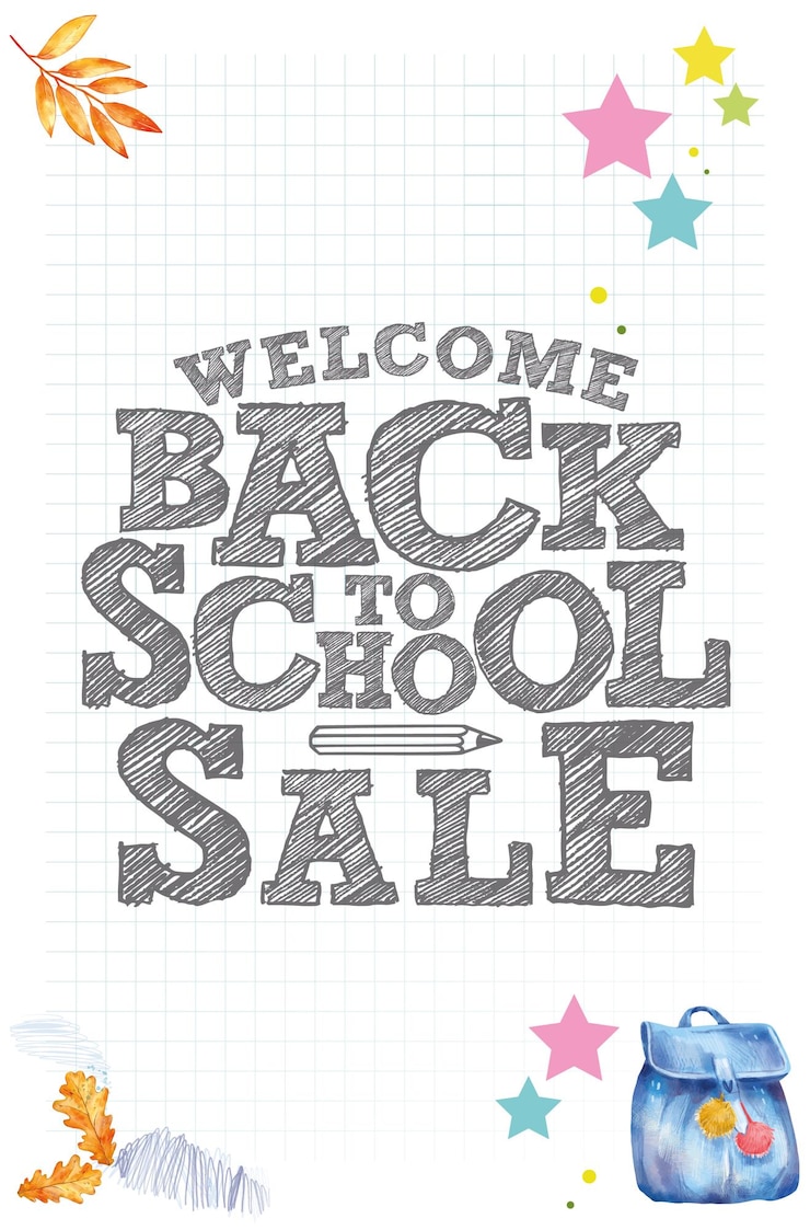 Vector cartel de regreso a la escuela