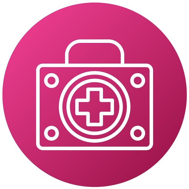un cartel rosa y blanco que dice ayuda médica