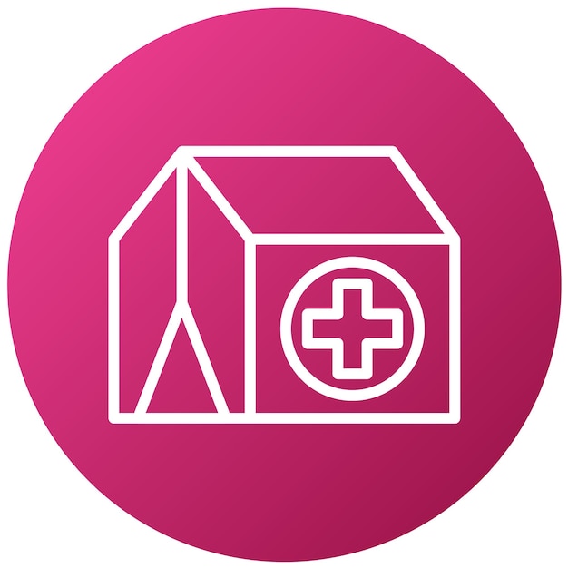 un cartel rosa y blanco que dice médico