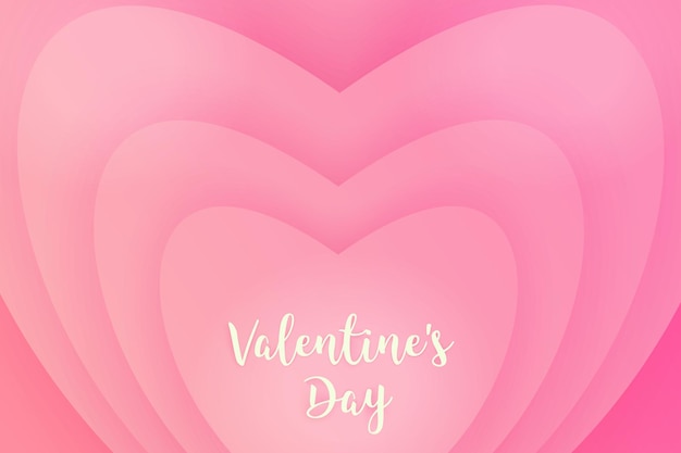 Cartel y tarjeta de felicitación del día de San Valentín
