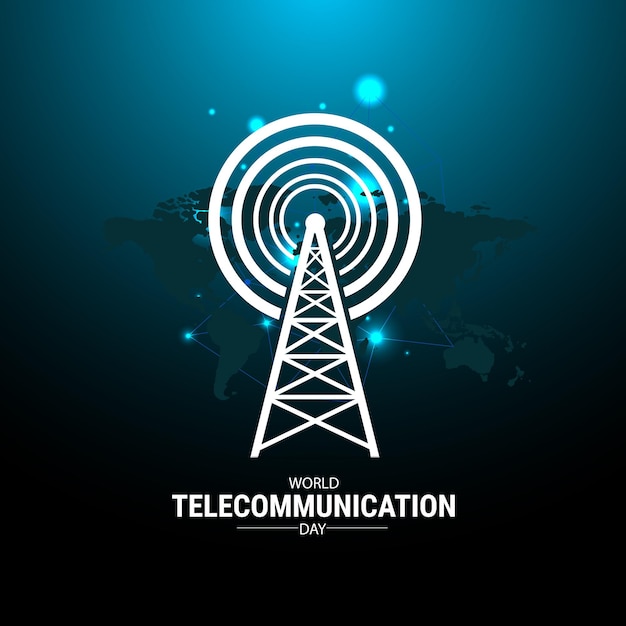 un cartel para un teléfono y un mapa del mundo