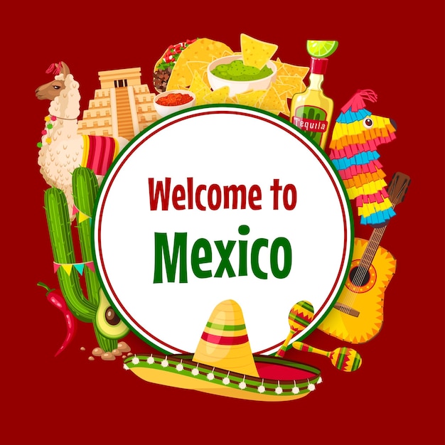 Cartel vectorial mexicano Cinco de Mayo 5 de mayo feriado