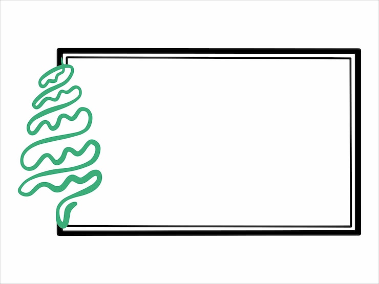 Vector un cartel verde y negro que dice la palabra en él