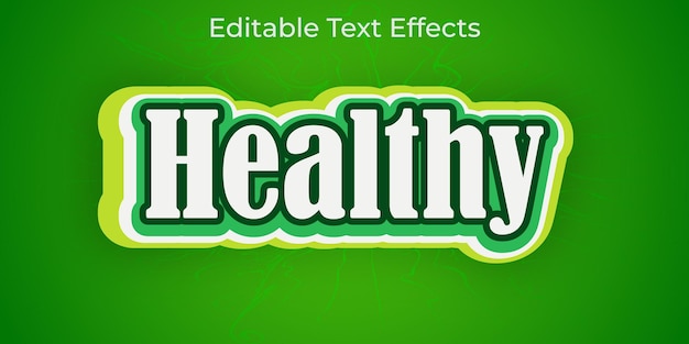 un cartel verde con las palabras salud saludable