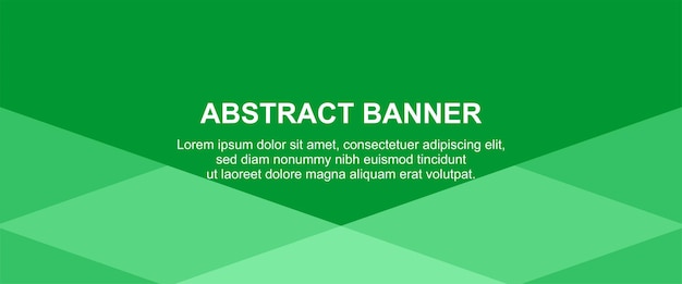 Un cartel verde con el texto "bandera abstracta".
