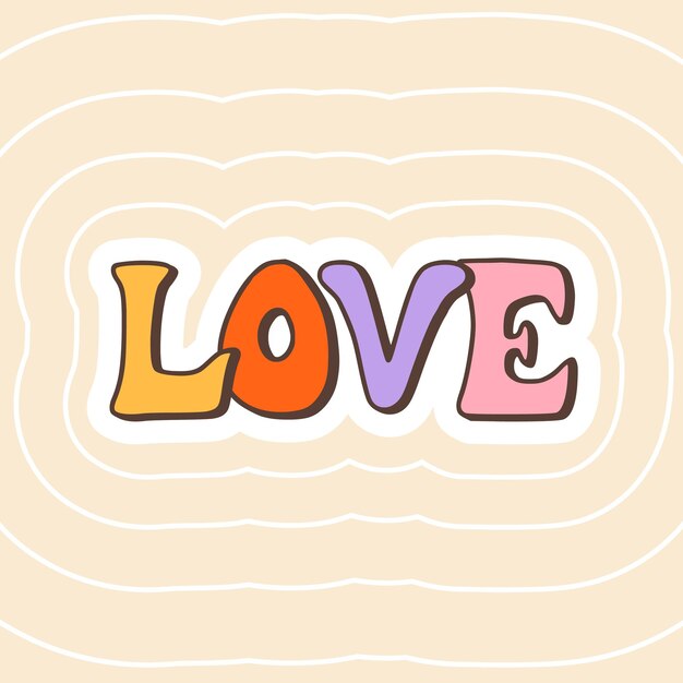 Carteles hippie maravillosos de los años 70 Elementos divertidos de dibujos animados, etc. Tarjetas vectoriales en estilo de dibujos animados psicodélicos retro de moda.