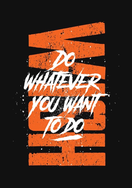 Carteles tipográficos de citas positivas con diseño de camiseta de motivación de vida