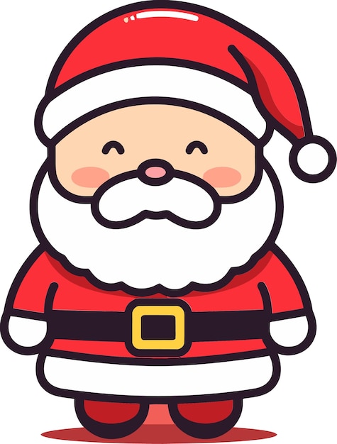 Cartera gráfica vectorial de Papá Noel Compilación de diseño vectorial del Papá Noel