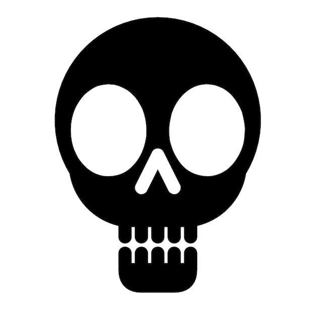 cartoon skull 1