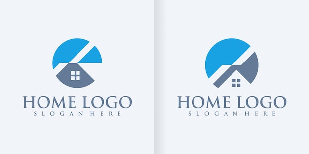 Casa casa techo logo vector icono descarga