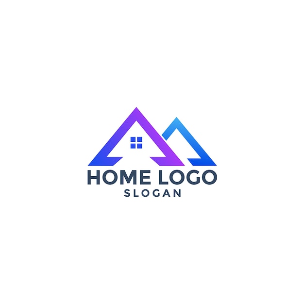 Casa diseño icono logotipo edificio