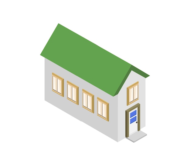 Casa isométrica
