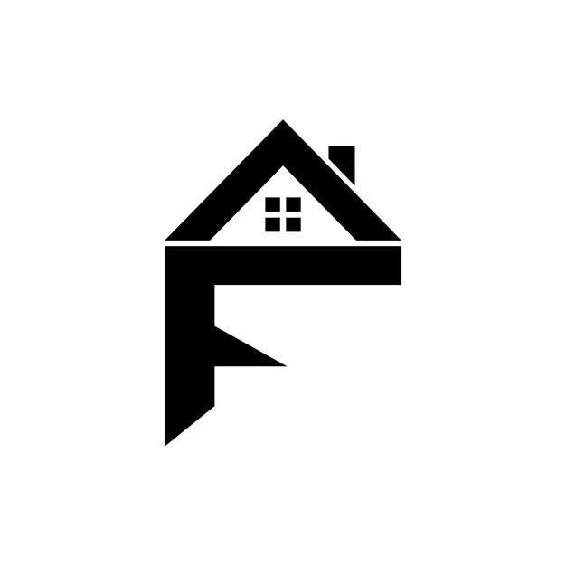 Una casa con el logo de una casa.