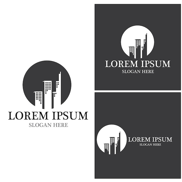 Casa Logotipo Casa Inmobiliaria Negocio Construcción de viviendas