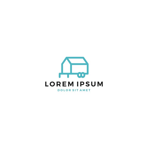 casa nómada logotipo de la casa