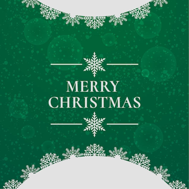 Casarse navidad verde vector