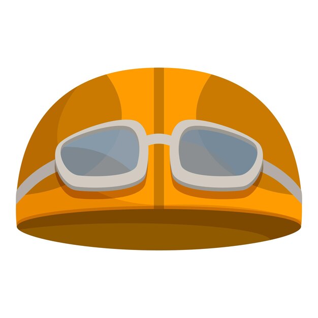 Casco de aviador clásico con gafas de protección para la experiencia de paracaidismo
