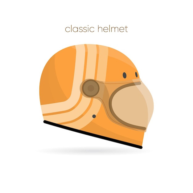 Casco clásico, casco para moto estilo clásico