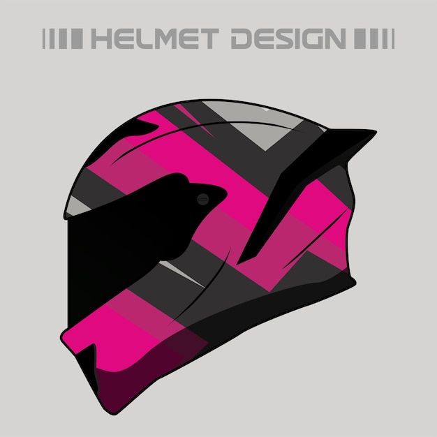casco de diseño fresco para motocicleta