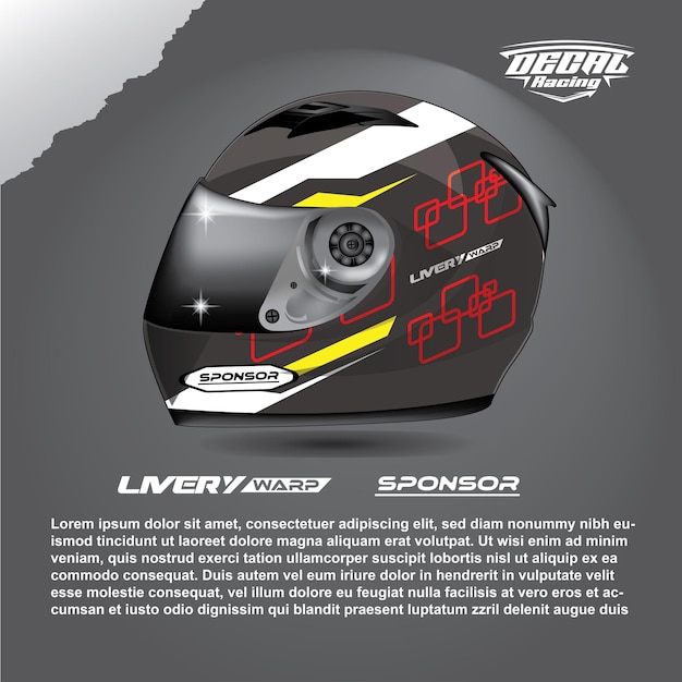 Vector casco f1 55