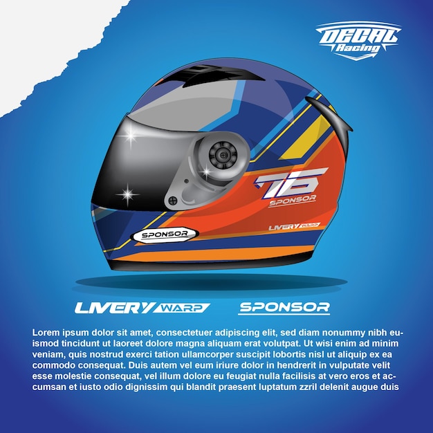 Vector casco f1 8