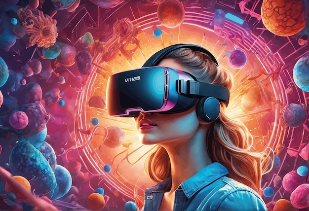 Vector casco de realidad virtual ilustración 3dcasco de realidad virtual ilustración 3dilustración 3 d de