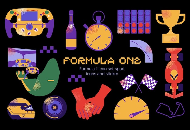 El casco del simulador de automóvil de neumáticos f1 se apaga las luces de la rueda de carreras de velocidad concepto de Motorsport
