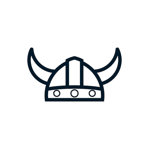 Casco vikingo perfecto para la revisión del juego del desarrollador de aplicaciones de juegos de la tienda de juegos