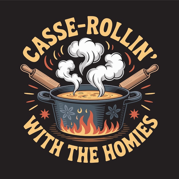 Casse-Rollin con los Homies cocina y diseño temático de comida