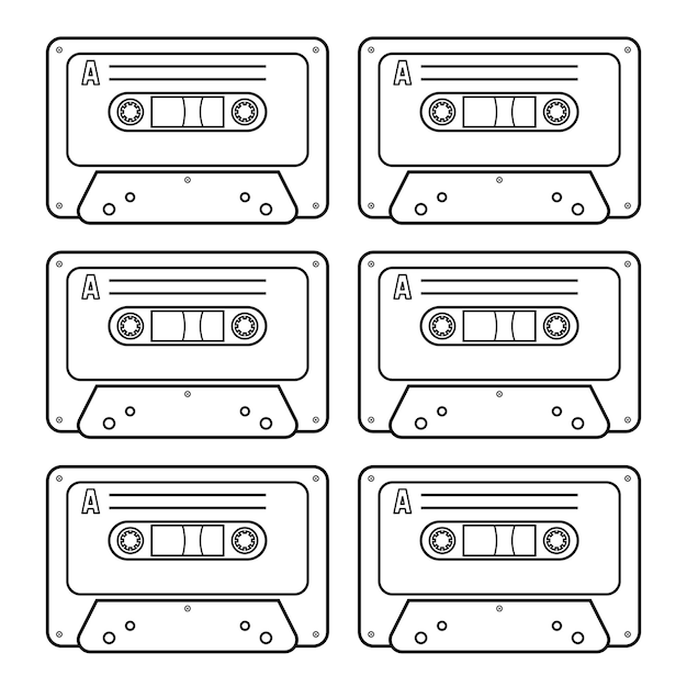 Vector cassette de cintas