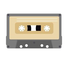 Vector cassette para grabadora