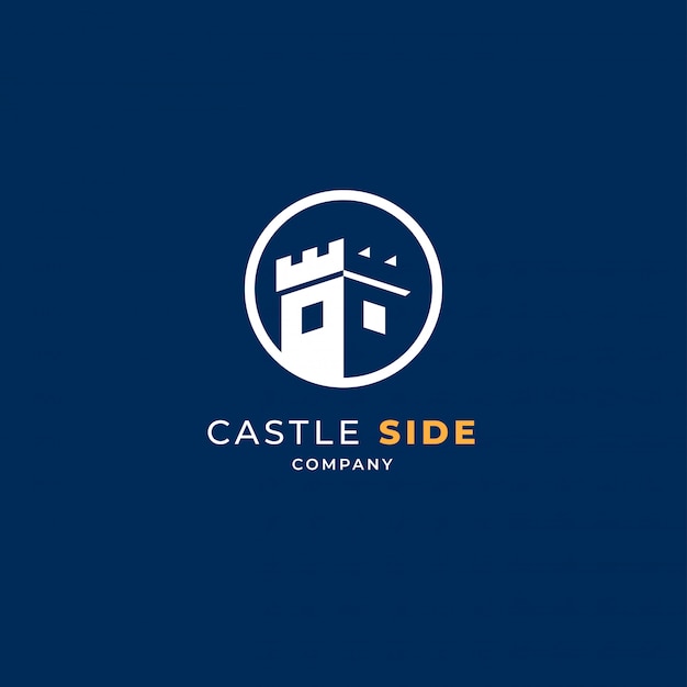 castillo en círculo logo