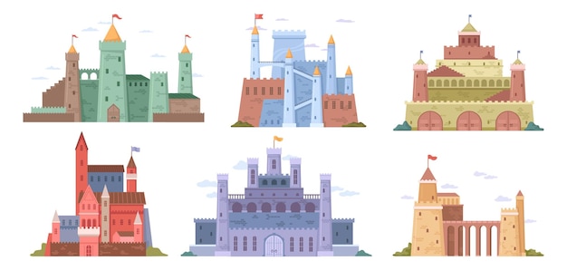 Castillo o fortificaciones o mantiene el edificio de hadas