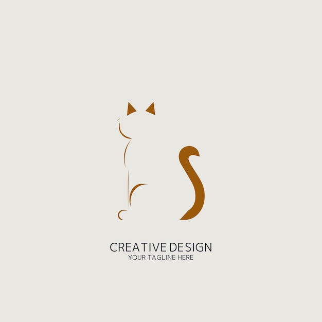 Cat Logo Vector