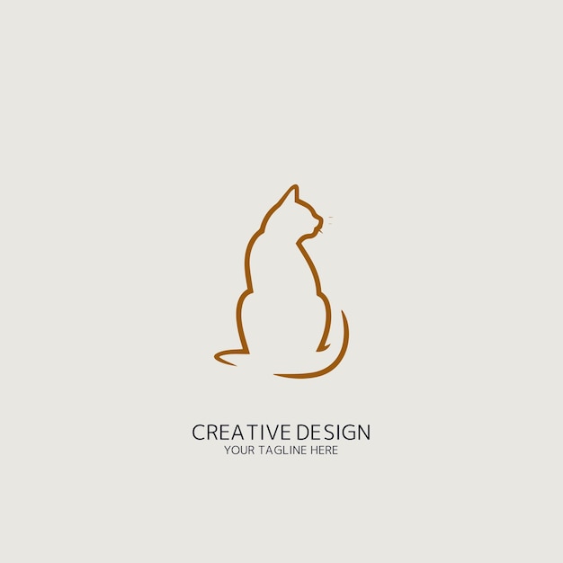 Cat Logo Vector