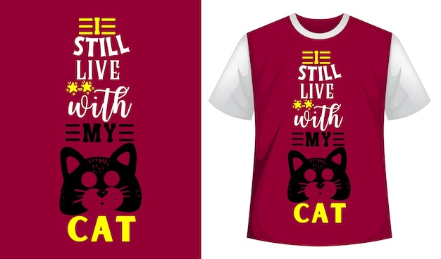 Cat SVG Bundle, Cat SVG File, Cat SVG Cricut, Cat Tshirts, Cat Typography Vector Design, Cat Gifts