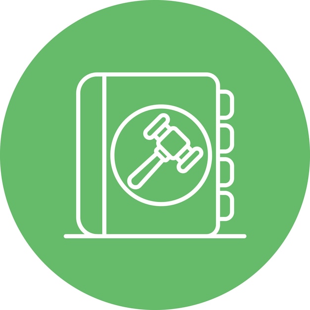 Catalogación de la imagen vectorial del icono Se puede utilizar para la Casa de Subastas