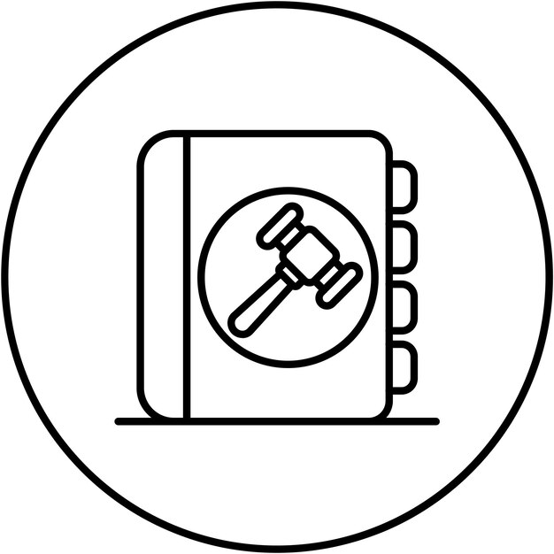 Catalogación de la imagen vectorial del icono Se puede utilizar para la Casa de Subastas