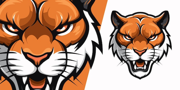 Cautivador logotipo de la mascota del puma para equipos deportivos Esports Camiseta Impresiones y distintivos